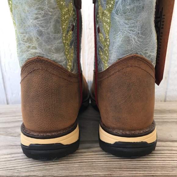 Corral Prickly Pear Cactus Womens Brown Leather Western Boots 7.5 M W5003 - Picture 5 of 13